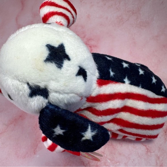 Ty Beanie Baby Righty 2000 with heart tag - Picture 3 of 9